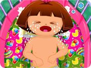 Baby Dora Diaper Change