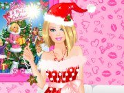 Play Barbie Christmas Dress Up