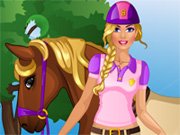 Play Barbie Goes Horse Riding