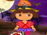 Play Dora Halloween Dress Up